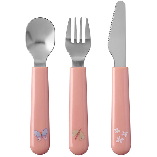 Little Dutch Mepal Mio Cutlery Set - Flowers & Butterflies