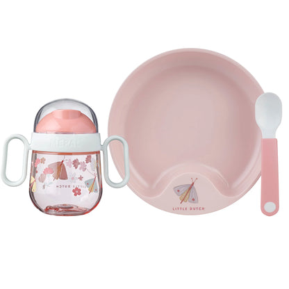 Little Dutch Mepal Baby Dinnerware Set - Flowers & Butterflies