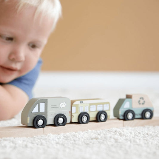 Little Dutch Railway Extension - Vehicles Set - Scandibørn