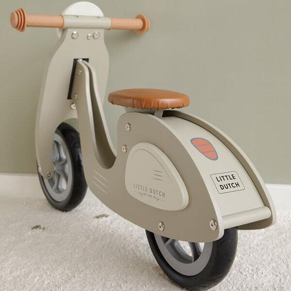 Wooden baby store scooter