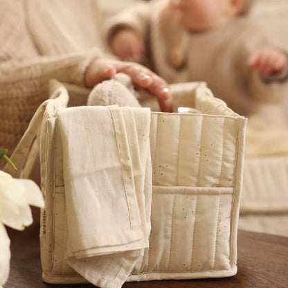 Avery Row Nappy Caddy - Wild Chamomile