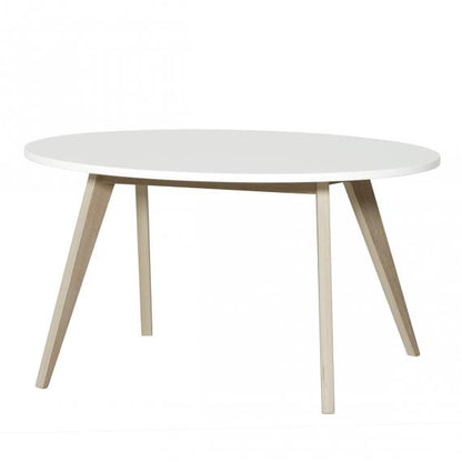 Oliver Furniture Kids Table in White and Oak - Scandibørn