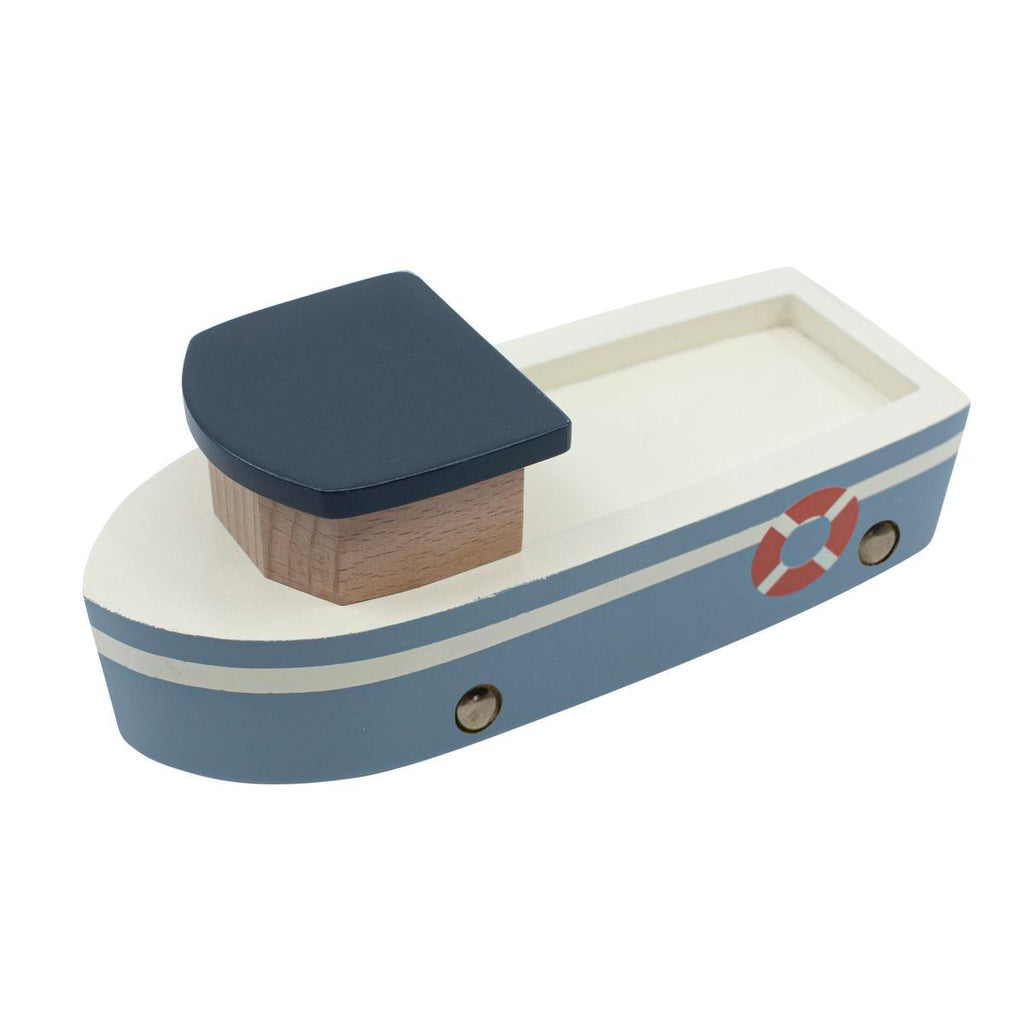 Sebra Wooden Fishing Boat Toy, Baby Gifts