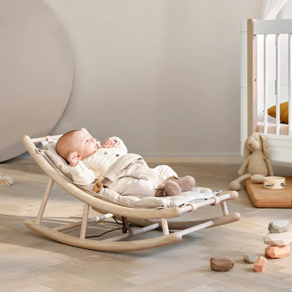 Oliver Furniture Wood Baby & Toddler Rocker - Oak/Nature